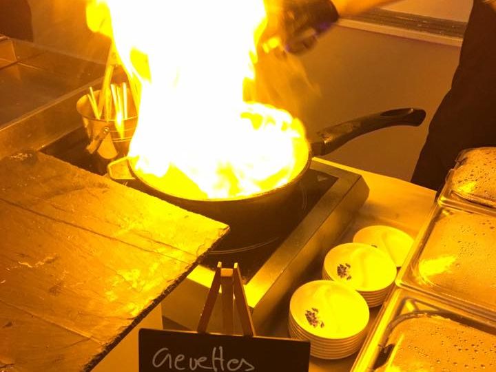 Cocktail dînatoire hier soir au Léopold pour ´ anniversaire …